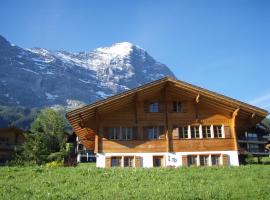 Chalet Asterix, готель біля визначного місця Grindelwald-Wengen, у місті Гріндельвальд