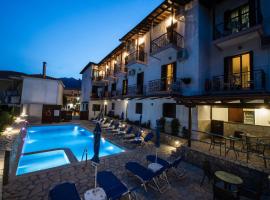 Hotel Nostos, hotell i Nydri