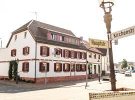 Hotel Löwen, hotel in Eggenstein-Leopoldshafen