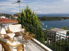 Beach Front House With View
