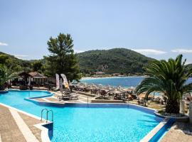 Blue Green Bay, resort i Panormos Skopelos