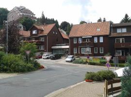 Hotel Pension am Kurmittelhaus, ski resort in Bad Grund