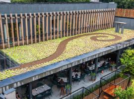 Cinco Rodavento、バジェ・デ・ブラボのペット同伴可ホテル