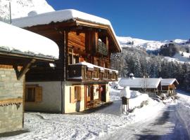 les fenêtres du mont blanc – hotel w mieście La Giettaz