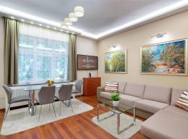 CityPark Deluxe Apartment, hotel cerca de Baños Széchenyi, Budapest