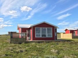 Blue View Cabin 1A With private hot tub, hotelli kohteessa Reykholt