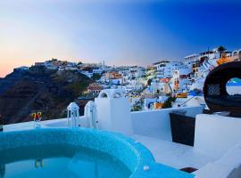 Blue Angel Villa, hotel ve Fiře