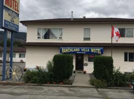 Ranchland Villa Motel, hotel in Merritt