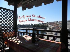 Zefyros Studios, apartmán v destinácii Neos Marmaras