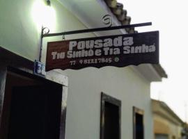 Pousada Tio Sinhô e Tia Sinhá, hotel en Rio de Contas
