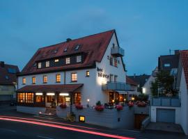 Löwen Hotel & Restaurant, hótel í Wendlingen am Neckar