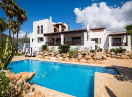 Villa Ca na Vinya, hótel í Cala Tarida