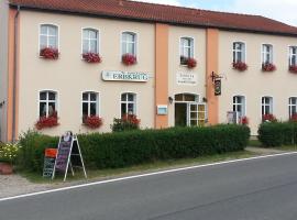 Erbkrug Gasthof & Pension, hotel en Blankensee