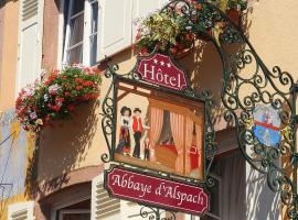L'Abbaye d'Alspach, hotel romântico em Kientzheim