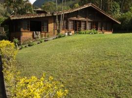 Canto da serrinha, chalé alpino em Teresópolis