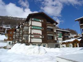 Hotel Europa Guest House, hotell i Saas-Fee