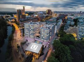 HighPark Berlin am Potsdamer Platz, hotelli Berliinissä lähellä maamerkkiä Gleisdreieckin metroasema