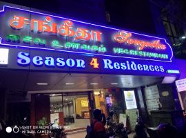 Season 4 Residences - Teynampet Near Apollo Hospital ,Balaji Dental, US Consulate, hotel near Pondy Bazaar, Chennai