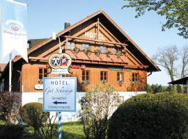 Hotel Gut Schwaige، فندق رخيص في Ebenhausen