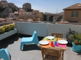 Viesnīca La Terrasse du Pecheur Marseļā, netālu no apskates objekta Chateau d'If