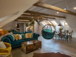 Gigantic Boho Chic 3 Bedroom 3 Bathroom Loft with Hanging Chair