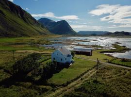 Atlantic View Lofoten, cabaña o casa de campo en Bøstad