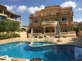North coast, beachfront, private pool, hotel a Sidi Krir
