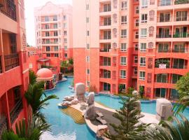 Seven Seas Resort Pattaya & Sofa bed, hotel di Pantai Jomtien