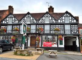 The Talbot Hotel, gostionica u gradu Cleobury Mortimer