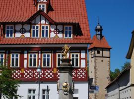 Ferienwohnung Veste Heldburg, hišnim ljubljenčkom prijazen hotel v mestu Bad Rodach