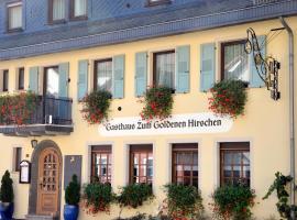 Gasthaus zum Goldenen Hirschen, Hotel in Martinstein