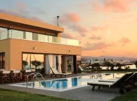 Kimona Villa Seafront Swimming Pool Jacuzzi 6 Bedrooms 21 PAX Kouvohori Villas Crete