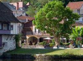 Logis hotel les flots bleus, hotel v destinaci Beaulieu-sur-Dordogne