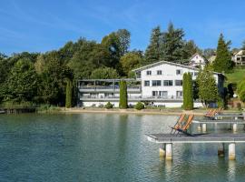 Novalaise Plage – romantyczny hotel w mieście Chambéry