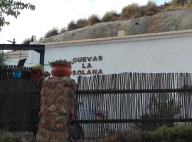 Cuevas La Solana, apartamento en Graena