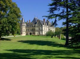 Château De La Bourdaisière – romantyczny hotel w mieście La Ville-aux-Dames