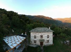 Stone Villa in the Forest, family hotel in Mouresi