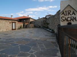 Complejo rural Aira Sacra, hotel con estacionamiento en Vilamelle