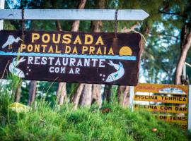 Pousada Pontal da Praia, міні-готель з рестораном у місті Сан-Педру-да-Алдея