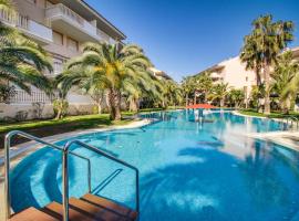 Jávea में, होटल Apartamento con Terraza y Piscina a 600m de la Playa en Jávea