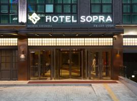 Hotel Sopra Incheon Cheongna, hotel Incheon Asiad Main Stadium környékén Incshonban