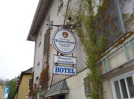 Garni Hotel Kaiserdom: Bamberg'de bir otel