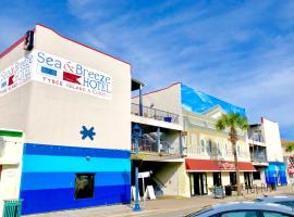 Sea and Breeze Hotel and Condo, dvalarstaður í Tybee Island