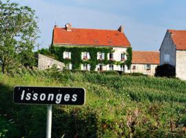 Maison d'Hôtes Ferme d'Issonges B&B, aluguel de temporada em Marigny-en-Orxois