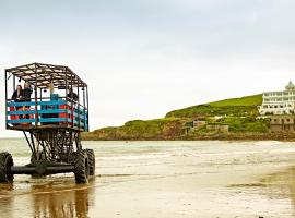 Burgh Island Hotel, hotel cerca de Isla Burgh, Bigbury-on-Sea