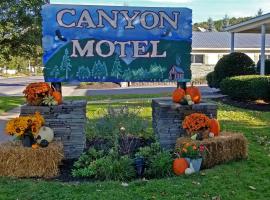 Canyon Motel, motelli kohteessa Wellsboro