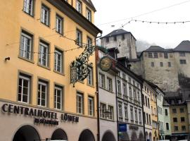 Central Hotel Löwen, hotel em Feldkirch
