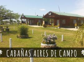 Cabañas Aires de Campos、コロンのホテル