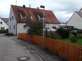 Ferienwohnung Irmgard, hotel con estacionamiento en Nördlingen