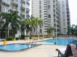 Palm Tree Condos across NAIA3 by Beth